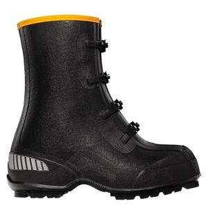 LaCrosse Mens 12” ATS Overshoes Carbide Stud #229108 Reflective Work Boots Sz 11